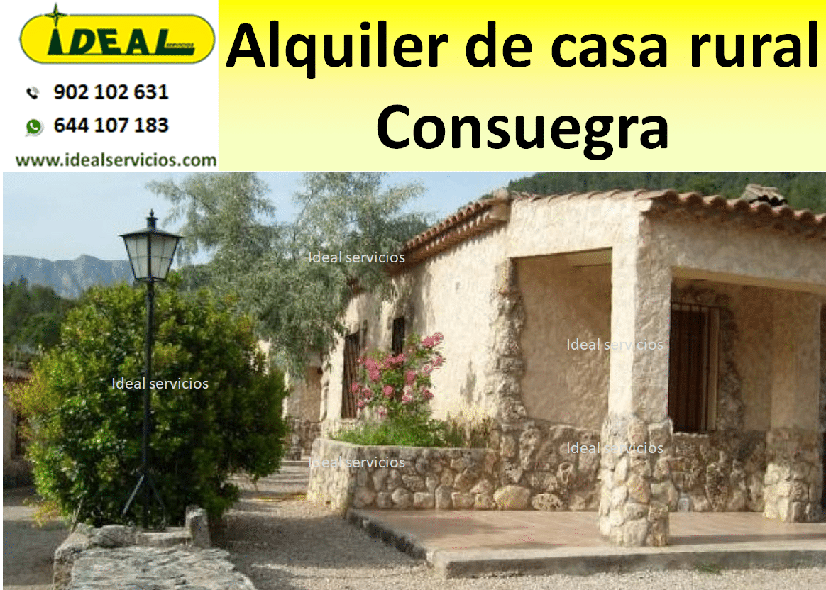 Alquiler de casa rural Consuegra