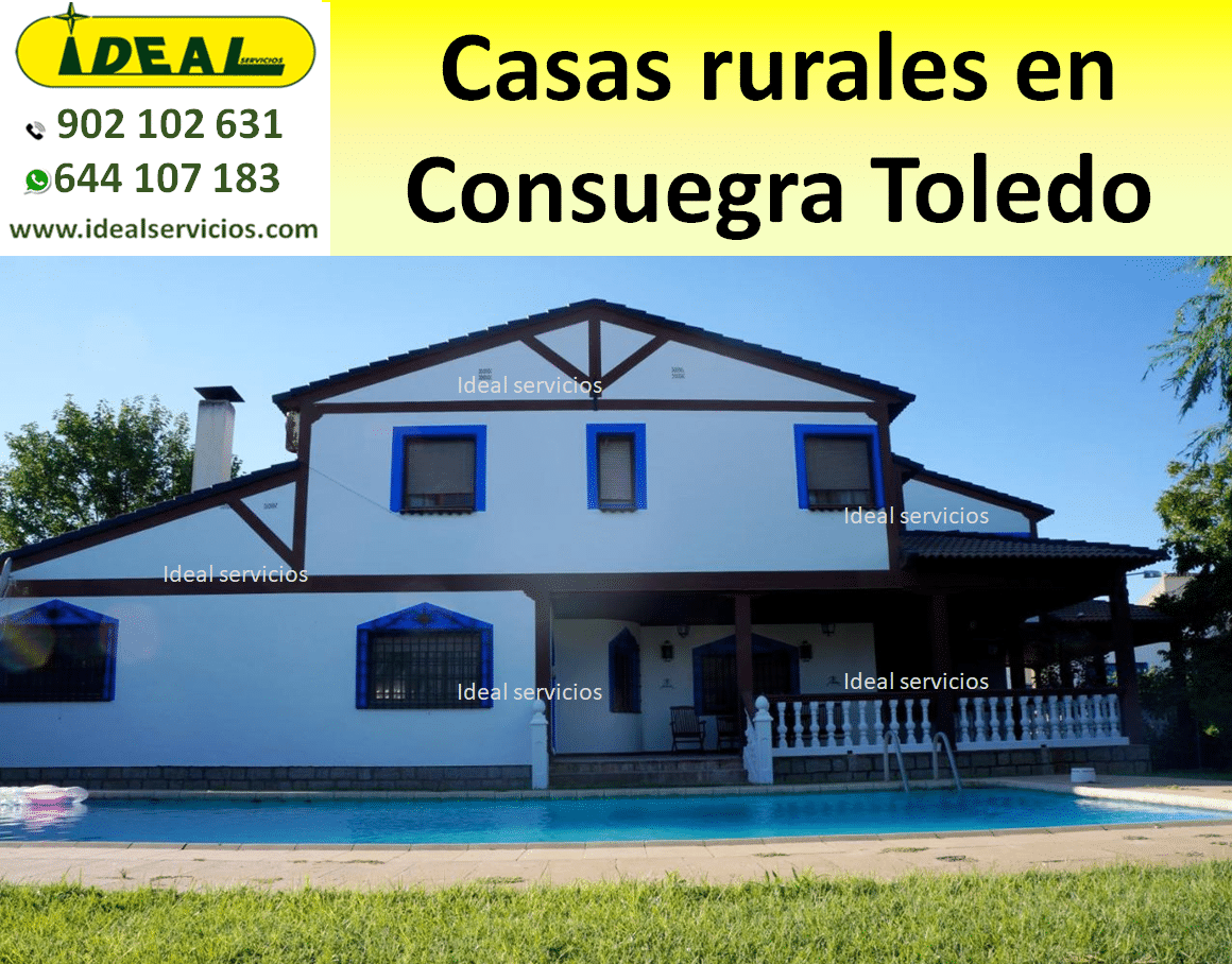 Casas rurales en Consuegra Toledo