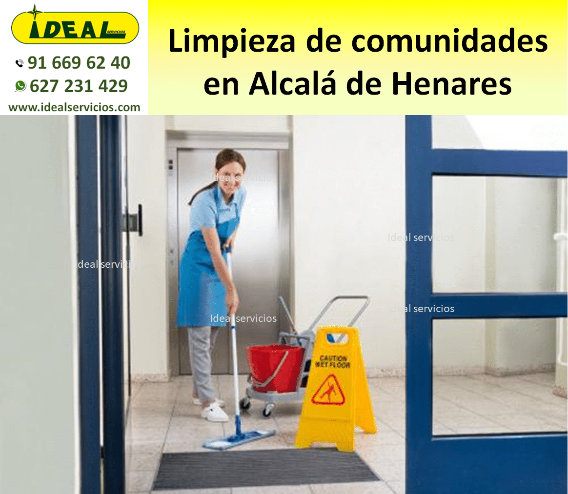 Empresa de Limpieza de comunidades en Alcalá de Henares