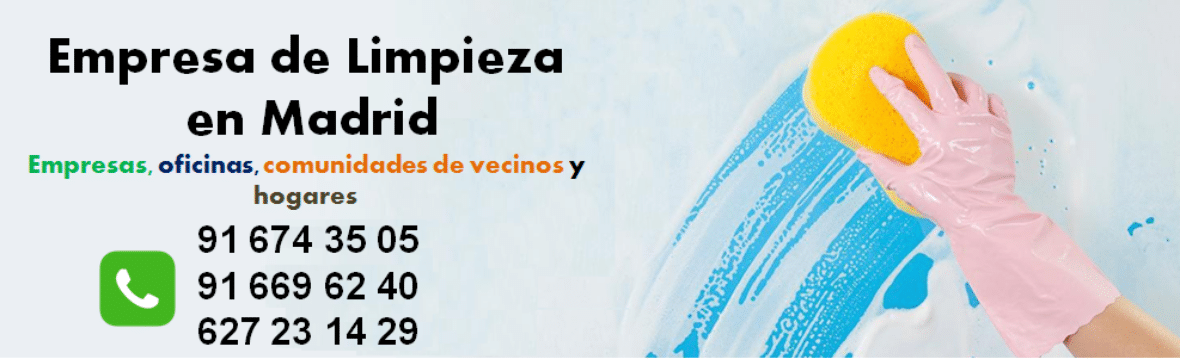 Empresa de Limpieza en Madrid