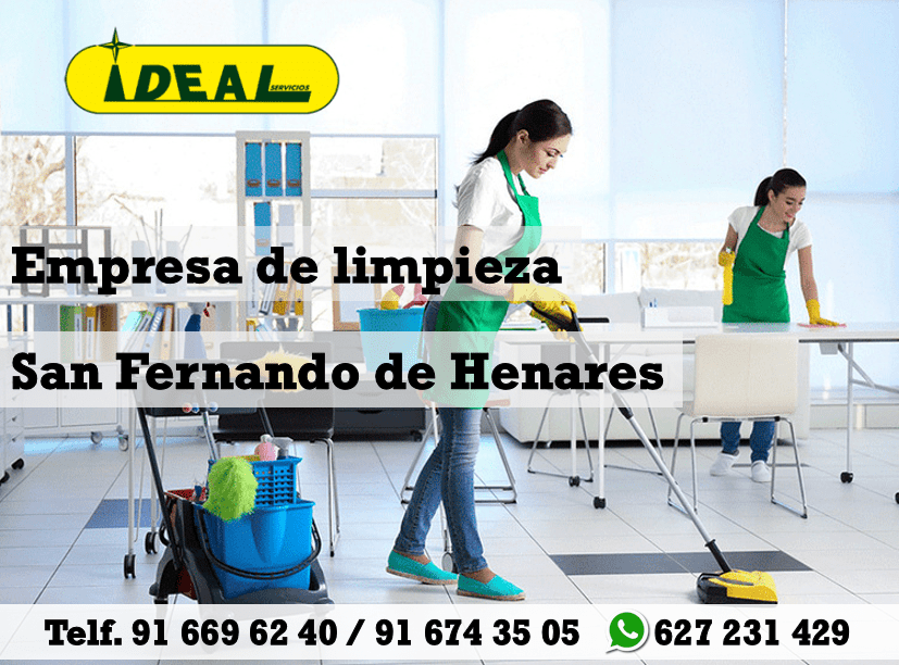 Empresas de Limpieza en                   San Fernando de Henares