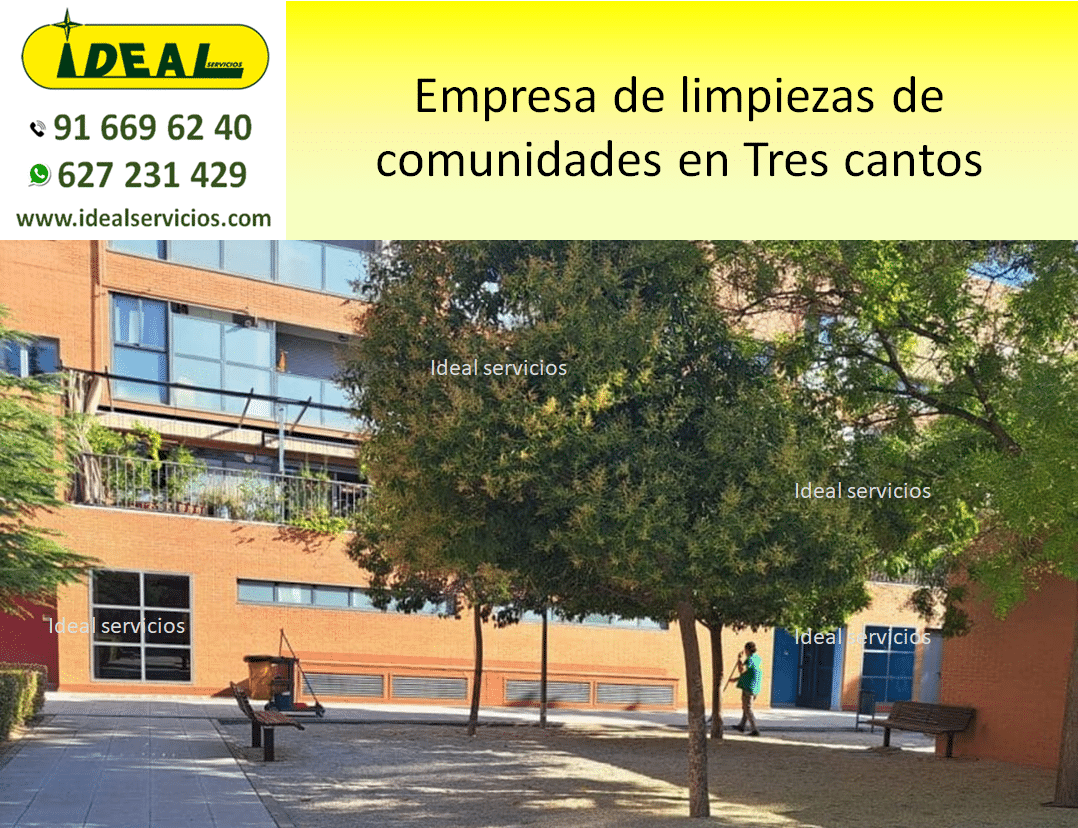 Empresa de limpiezas de comunidades en Tres cantos