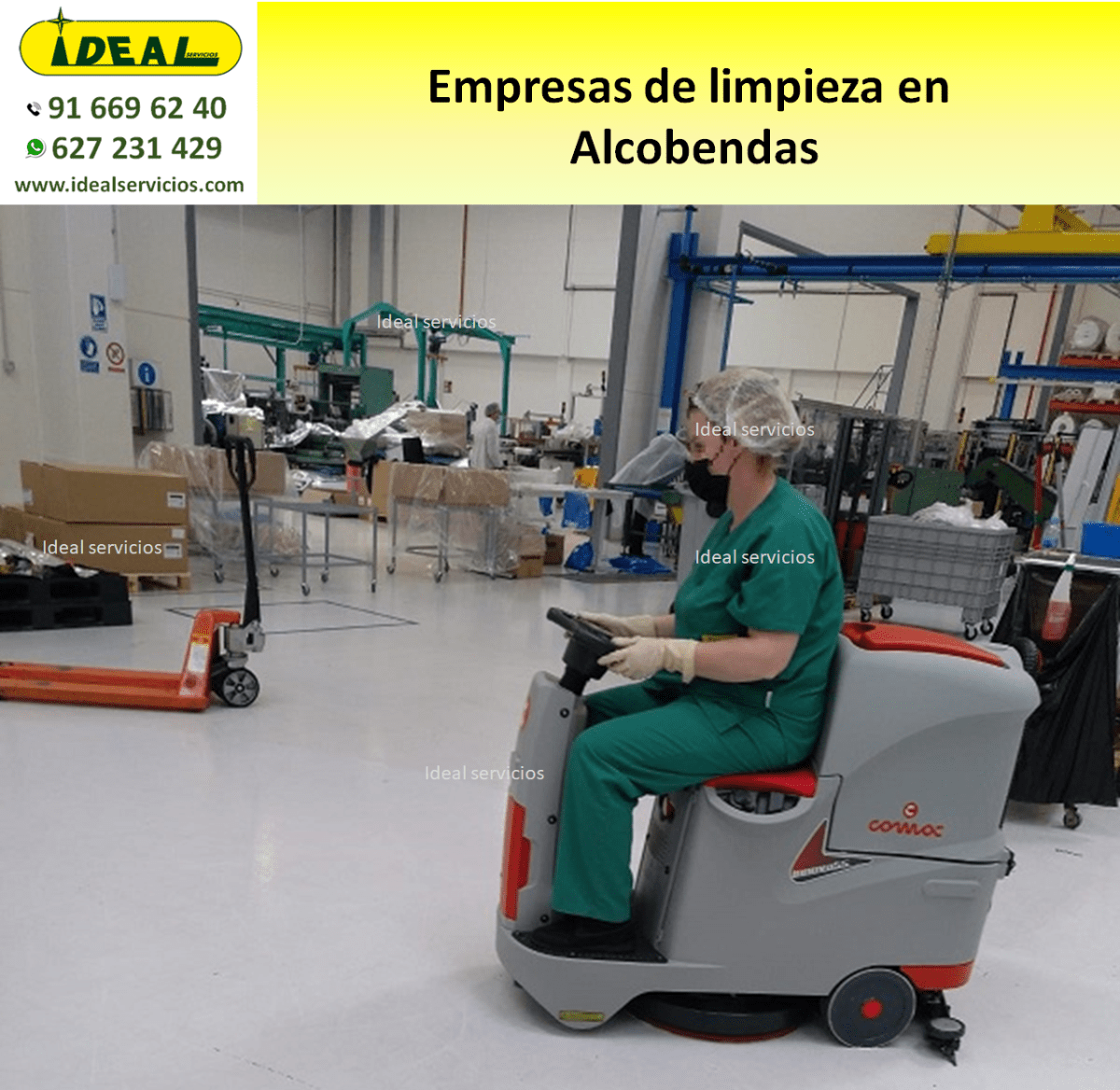 Empresas de limpieza en Alcobendas