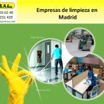 Empresas de limpieza en Madrid