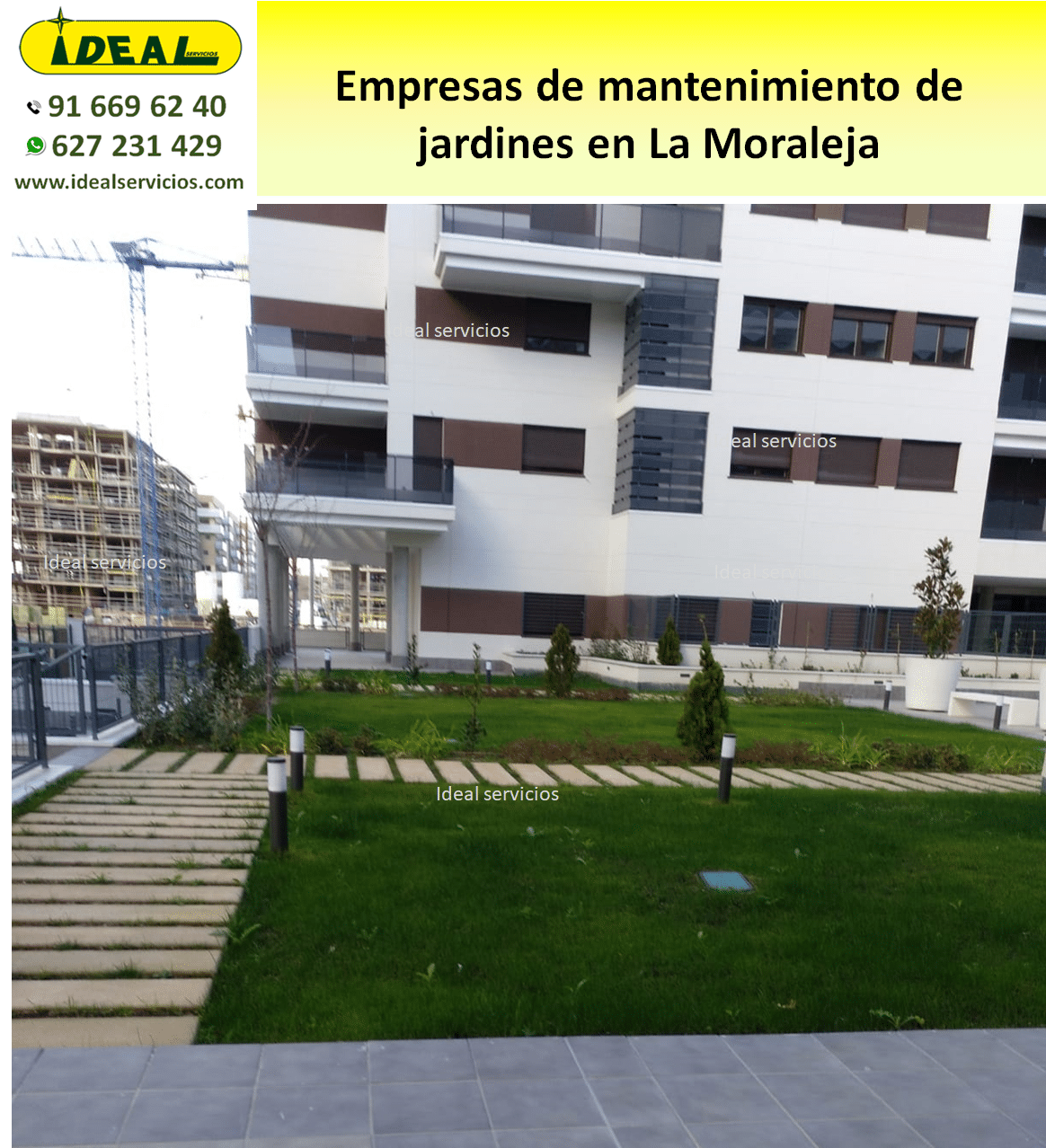 Empresas de mantenimiento de jardines en La Moraleja