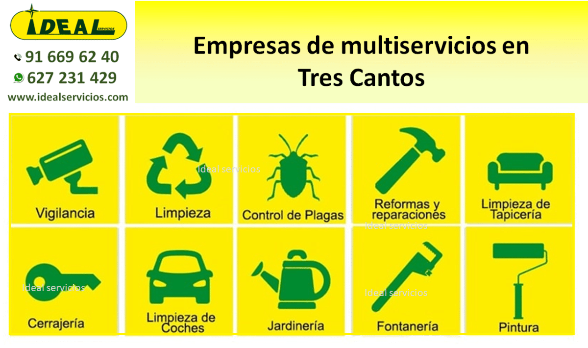 Empresas de multiservicios en Tres Cantos