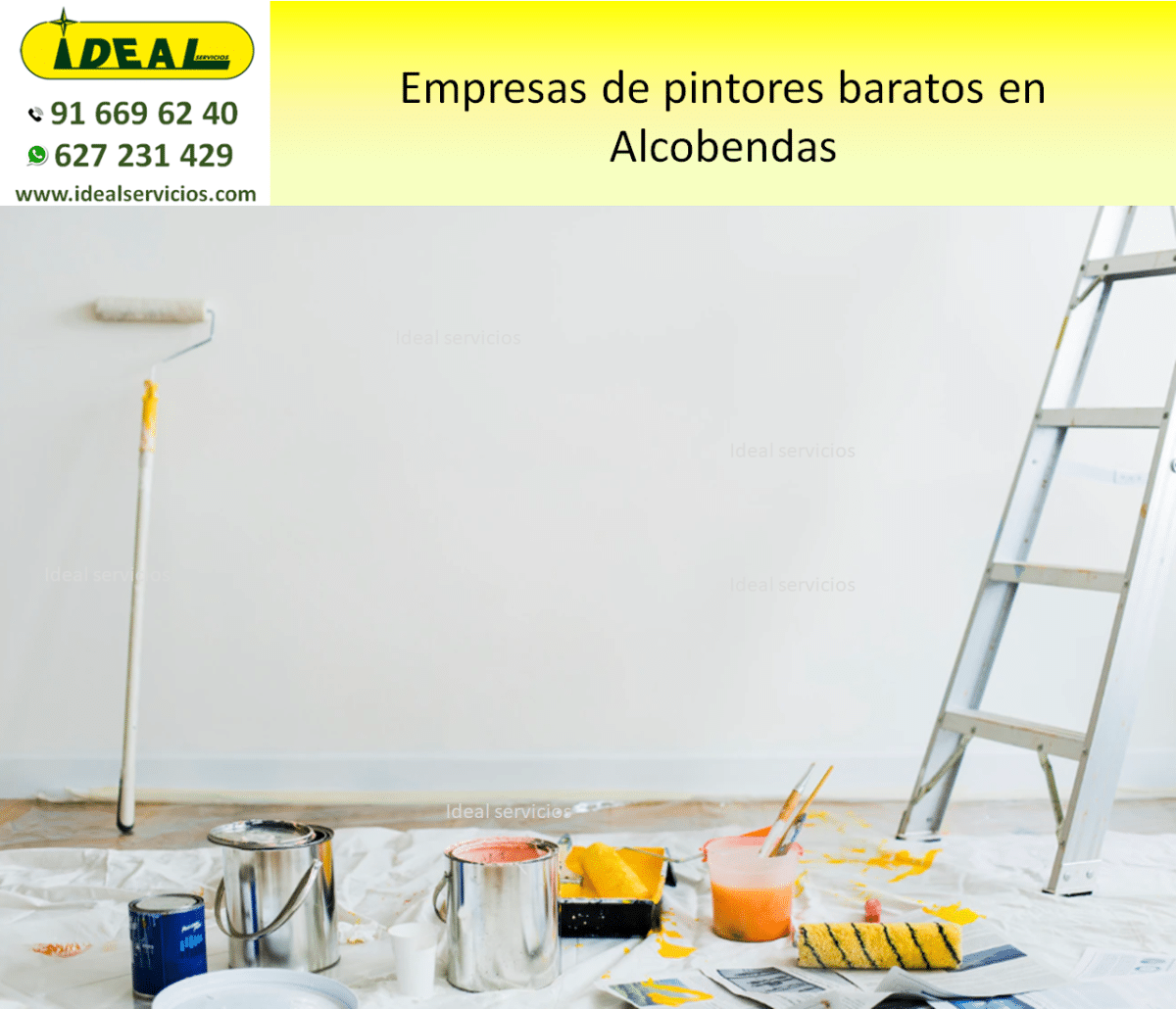 Empresas de pintores baratos en Alcobendas