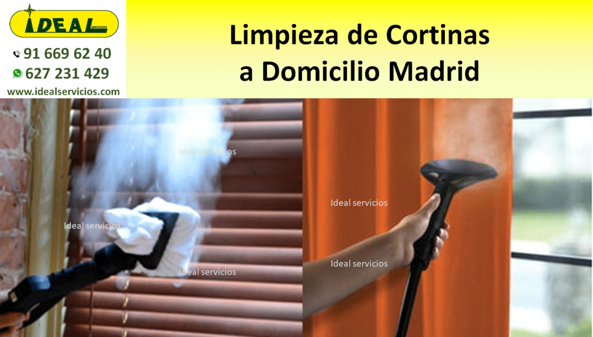 Limpieza de Cortinas a Domicilio Madrid