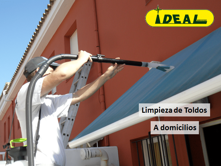 Servicios de limpieza de toldos a domicilio