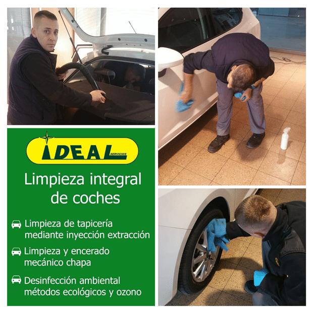 Limpieza integral de coches en Coslada